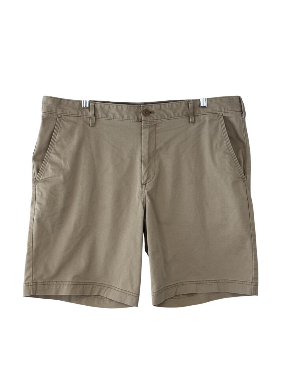 IZOD Saltwater Stretch Khaki Chino Shorts Mens Size 40 Waist 9.5 Inseam